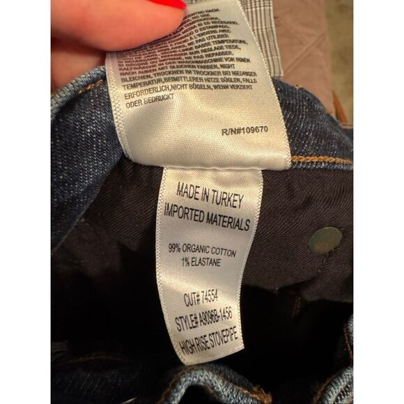 Agolde High Rise Stovepipe - Picture 6 of 6